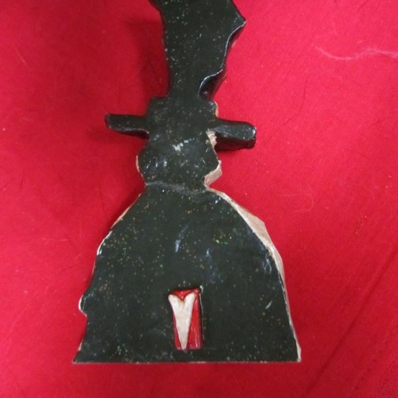 VINTAGE 90'S SNOWMAN COLLECTION OF 5 SNOWMAN MOTIF ORNAMENTS/FIGURES - Picture 4 of 9